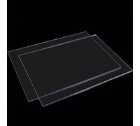 Rouleau de film transfert PET DTF résistant à la chaleur A4-210 x 300 mm, papier transfert thermique double face brillant transparent prétraité(0.25mmx10pcs)