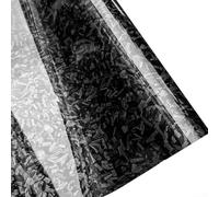 Rouleau de film vinyle en fibre de carbone forgé pour garniture automobile, accessoires de moto, cadre, décoration de bureau (gris)