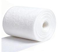 Rouleau de filtre à air CVC découpable de 20 m, support de ventilation en polyester de 5, 10, 20 mm d'épaisseur, tampon en coton durable et lavable pour ventilateur de capture de la poussière et mise
