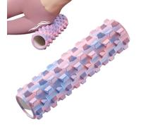 Rouleau de fitness en mousse - Bâton de massage de fitness avec structurée - Rouleau de fascia structuré avec effet de soulagement pour une relaxation profonde, des étirements, des pilates, un