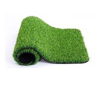 Rouleau de gazon artificiel, 20 mm d'épaisseur, aspect réaliste, tapis de gazon artificiel pour jardin, terrasse et décoration de pelouse (1,5 x 6 m)