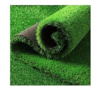 Rouleau de gazon artificiel - Tapis de gazon synthétique de 20 mm avec trous de drainage pour décoration de terrasse, jardin, pelouse - Hauteur des poils de 3,5 cm