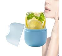 Rouleau de glace pour les yeux, plateau de refroidissement en silicone de 9 cm, rouleau de massage du visage réutilisable pour gonflements, outil de réparation raffermissant
