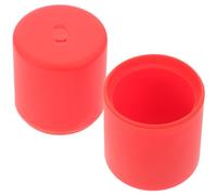 Rouleau de Glace Visage en Silicone, Massage Beauté Portable | Moule Facial Pratique, Couleur Rouge, Aide à Stimuler la Circulation, Réduire Rougeurs et Taches