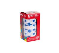 Rouleau de gommettes étoiles - Bleu - 2360 pcs