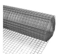 Rouleau de Grillage à Poules en Acier Inoxydable, Maille soudée de 1/2 Pouce, pour Jardin et volaille, Facile à découper, 1,2 m x 8 m (47,2 po x 26,2 pi), Filet pour Cage