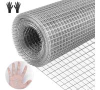 Rouleau de grillage galvanisé anti-rongeurs 800 mm x 3 m, empêche l'accès des souris et des souris, comble les espaces autour de la maison et du jardin
