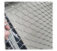 Rouleau de grillage galvanisé flexible en acier inoxydable de 2,5 mm pour clôture de volaille pour oiseaux et jardin 1,2 x 5 m