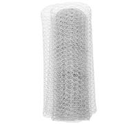 Rouleau de Grillage Hexagonal en Fer Argenté, Facile à Couper | Lapins Adultes et Légumes de Jardin, Ne Se Déforme Pas, Installation sur Mesure, Usage Ferme