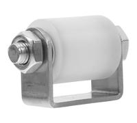 Rouleau de Guidage en Acier Inoxydable 30mm, pour Portail Coulissant | Roulette Orientable Roue Nylon et Roulement Intégré, Lot 1 Pièce, Alignement Précis