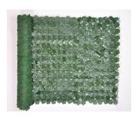 Rouleau de haie de confidentialité - Panneau de lierre artificiel pour jardin, balcon, terrasse, aménagement paysager intérieur et extérieur, couverture décorative pour une plus grande intimité et un