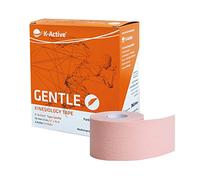 Rouleau de kinesiologie K-Active GENTLE avec STRATAGEL® technologie adhésive, résistant à l’eau et hypoallergénique, 50 mm x 5 m, 6ème pack