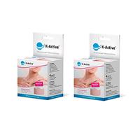 Rouleau de kinesiologie K-Active GENTLE avec STRATAGEL® technologie adhésive, résistant à l’eau et hypoallergénique, 50 mm x 5 m, 2ème pack