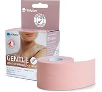 Rouleau de kinesiologie K-Active GENTLE avec STRATAGEL® technologie adhésive, résistant à l’eau et hypoallergénique, 50 mm x 5 m, 1ème pack
