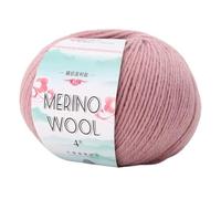 Rouleau de laine peignée douce pour débutants, crochet, écharpe, projet de tricot - 130 m x 50 g