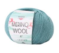 Rouleau de laine peignée douce pour débutants, crochet, écharpe, projet de tricot - 130 m x 50 g