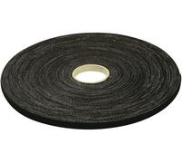 Rouleau de lien auto-agrippant largeur 15 mm - noir - 10 m