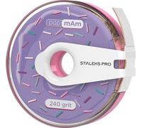 Rouleau de limes à ongles Staleks Pro Expert grain 240 pour une manucure précise