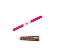 Rouleau de lissage pour pâte à sucre 38 cm + 1 Stylo chocolat - ScrapCooking Multicolore