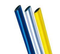 Rouleau de livre de 45 cm x 5 m, 3 pièces, jaune, bleu, transparent