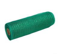 Rouleau de maille décorative pour couronnes et nœuds - 1 rouleau de 26 cm x 9,1 m - Beau design pour projets d'artisanat (vert)
