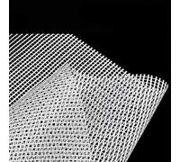 Rouleau de maille en fibre de verre de 1M de large, 1 pièce, for la prévention des fissures murales, tissu en fibre de verre résistant aux déchirures, Non adhésif et découpable(35mx0.4cm)