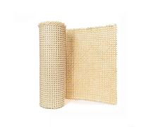 Rouleau de maille en rotin pour réparation de chaises, bricolage et restauration de meubles, panneau décoratif en fibre synthétique naturelle, 35 à 60 cm de large, plusieurs options de longueur, beige