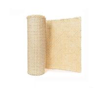 Rouleau de maille en rotin pour réparation de chaises, bricolage et restauration de meubles, panneau décoratif en fibre synthétique naturelle, 35 à 60 cm de large, plusieurs options de longueur, beige