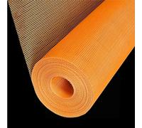 Rouleau de maille for joints de cloisons sèches en fibre de verre, 1 pièce, maille en stuc for la prévention des fissures murales et la réparation du béton, ignifuge(Orange,150mx0.3cm)