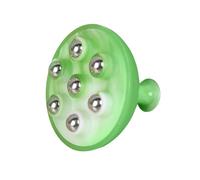 Rouleau de massage à main pour massage cellulite, drainage lymphatique pour cuisses, ventre, fesses, gants de massage pour les mains avec 7 rouleaux métalliques à 360 degrés