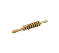 Rouleau de massage anti-cellulite 2 manches, madérothérapie - Bois - 36 cm -