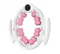 Rouleau de massage anti-cellulite - Massager Cellu Roll Automassage Muscle Jambes Glutei Fitness Yoga (Rose)