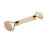 Rouleau de massage au quartz rose -- 70 g ; 14 cm