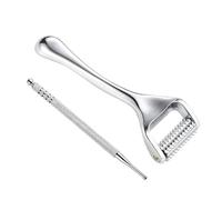 Rouleau de Massage d’acupuncture, Rouleau d’acupression de Soulagement de la Douleur, Outil de Massage Manuel Portable des Points de Déclenchement pour Tout le Corps se Détendre,Stylo sonde Ear Point
