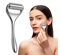 Rouleau de massage d'acupression portable, 100 points de déclenchement en métal pour soulager le cou, les bras, les jambes, les pieds