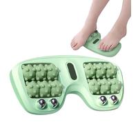 Rouleau de massage de pied portable double, Rouleau de massage de pied pour le soulagement de la fasciite plantaire, Outil de réflexologie portable pour la maison et le bureau (A)