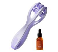 Rouleau de massage des doigts - Anneaux de massage à double rangée, exercice portable | Rouleau d'anneau de thérapie de stimulation sensorielle, outil de relaxation de beauté, pression de la main ACU