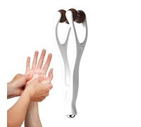 Rouleau de massage des doigts - Résine PP 14 cm 14 x 3,8 x 3,8 cm | Outil à main avec sphères, soulagement du stress, entraînement à la flexibilité | Aide aux pauses au bureau, voyage détente