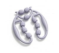 Rouleau de massage des jambes à neuf roues pour cellulite, rouleau de massage corporel anti-cellulite, masseur portable pour drainage lymphatique et relaxation musculaire, pour fitness et récupération