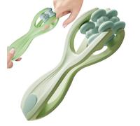 Rouleau De Massage Des Mains - Rouleau À Double Doigt, Masseur Élastique Pour Le Pouce Et L'index | Outil De Massage Manuel À Roulement Pour La Relaxation Des Mains, Paumes Et Poignets