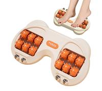 Rouleau de massage des pieds | Appareil de massage des pieds portable - Planche de réflexologie pour le bien-être du talon Santé du talon Massage des points de pression Soins des jambes Cadeau pour