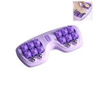 Rouleau de massage des pieds - Design patte de chat avec balles magnétiques pour la réflexologie, soulager la douleur de la fasciite plantaire, le stress - Rouleau d'acupression portable pour la