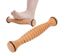 Rouleau de Massage des Pieds en Bois, Soulage la Tension Musculaire et Favorise la Circulation Sanguine, Soulage le Stress Confortable, Outil de Massage des Pieds