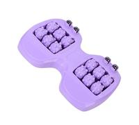 Rouleau de massage des pieds | Outil de massage double portable, outil de massage des pieds avec perles magnétiques, pour soins musculaires de la voûte plantaire, relaxation, voyage