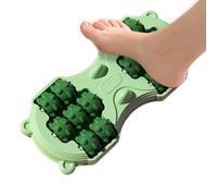 Rouleau de massage des pieds portable - Appareil de massage des pieds domestique | Rouleau de massage antidérapant à double pied | Appareil de relaxation pour bureau, voyage, yoga, salon, entraînement