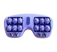 Rouleau de massage des pieds portable avec perles magnétiques - Rouleau de fasciite plantaire, masseur réflexologie pour les douleurs des pieds, relaxation musculaire, à la maison, au bureau, viol