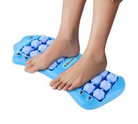Rouleau de massage des pieds | Rouleau à double talon avec perles magnétiques | Outil de relaxation portable en forme de vingt-quatre roues | Pour muscles du pied et plante du pied