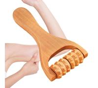 Rouleau De Massage En Bois, Outil De Soulagement Musculaire Du Ventre Masseur De Thérapies Corporelles En Bois, Bois Pied Rouleau Pied Semelle Masseur Soulagement Du Point De Déclenchement