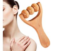 Rouleau De Massage En Bois, Outil De Soulagement Musculaire Du Ventre Masseur De Thérapies Corporelles En Bois, Bois Pied Rouleau Pied Semelle Masseur Soulagement Du Point De Déclenchement