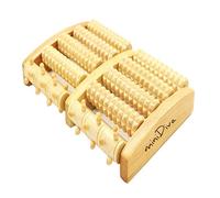 Rouleau de massage en bois,Willdo pour Les Pieds en Bois Moins de Stress,Douleur au Pied, Douleur au Talon - Outil de Réflexologie pour Entier Corps Relaxation et Soulagement du Stress …